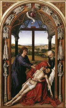 羅吉爾 凡 德 韋登 Miraflores Altarpiece-central panel 羅吉爾 凡 德 韋登 Miraflores Altarpiece-central panel